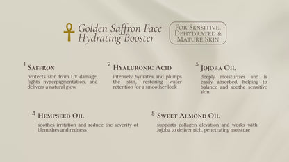 Golden Saffron Face Hydrating Booster