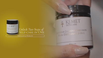 Lavender-Jasmine Infusion Mask Exfoliant 2-in-1